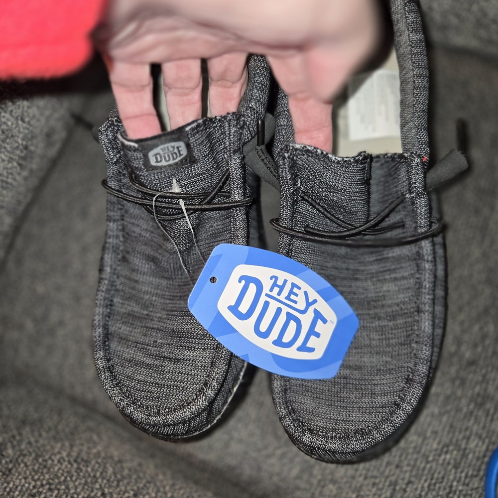 Hey Dude Gray Casual Shoes